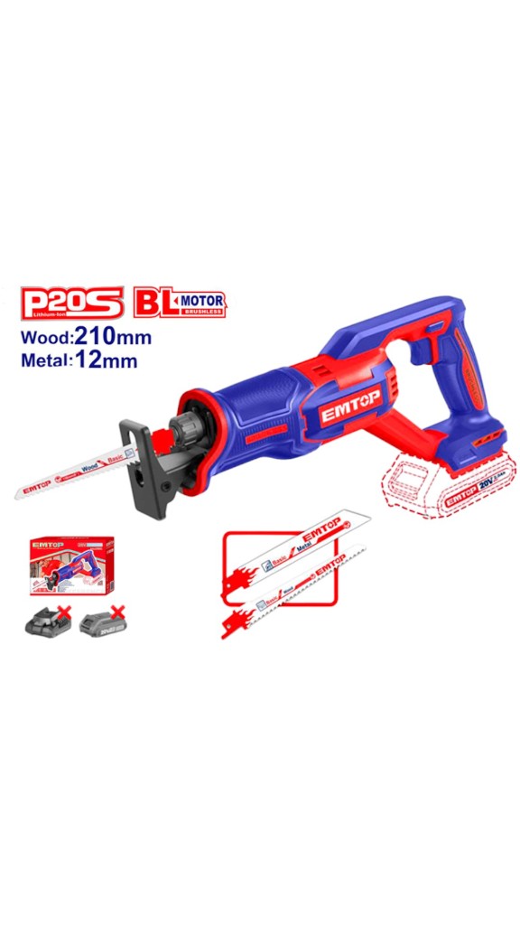 SIERRA SABLE A BATERÍA EMTOP