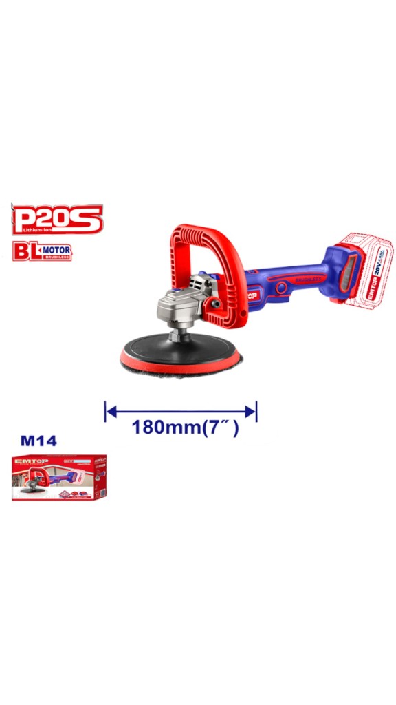 PULIDORA A BATERÍA EMTOP