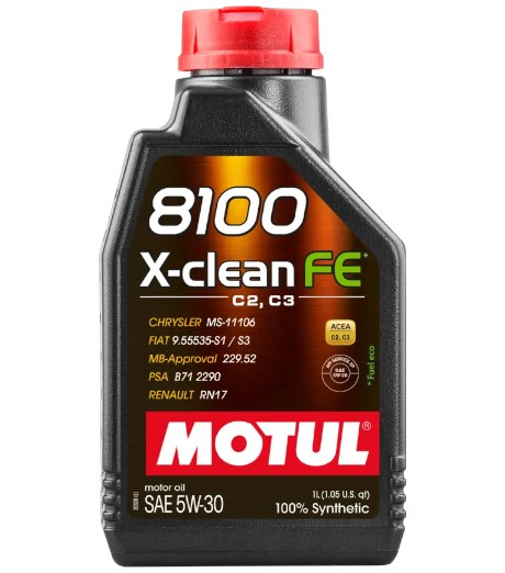MOTUL 8100 X-CLEAN FE C2/C3 5W30