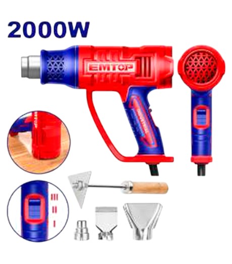 PISTOLA DE CALOR ELÉCTRICA EMTOP