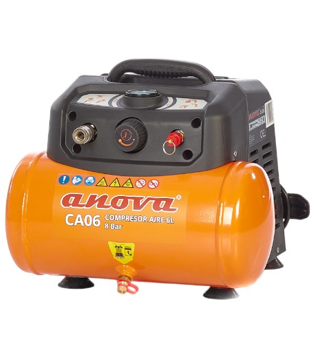 COMPRESOR DE AIRE ANOVA 6L