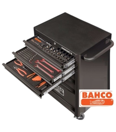 CARRO HERRAMIENTAS BAHCO 206 PIEZAS
