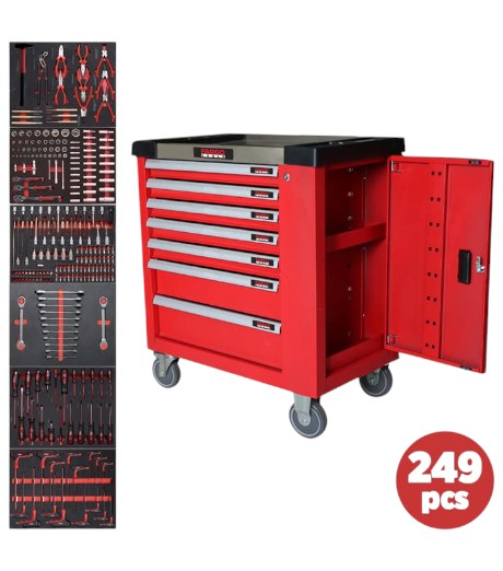 CARRO HERRAMIENTAS FARGO TOOLS 249 PIEZAS