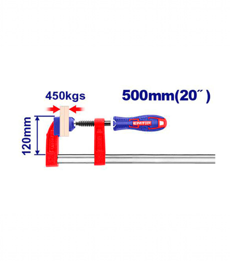 SARGENTO DE APRIETE EMTOP 120MM