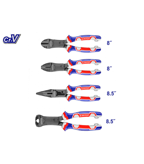 CONJUNTO 4 ALICATES EMTOP