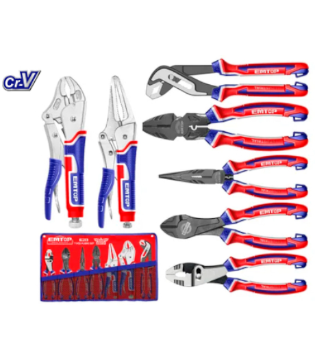 CONJUNTO 7 ALICATES EMTOP