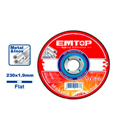 DISCO DE CORTE 230MM