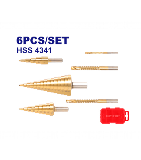 JUEGO BROCAS ESCALONADAS EMTOP