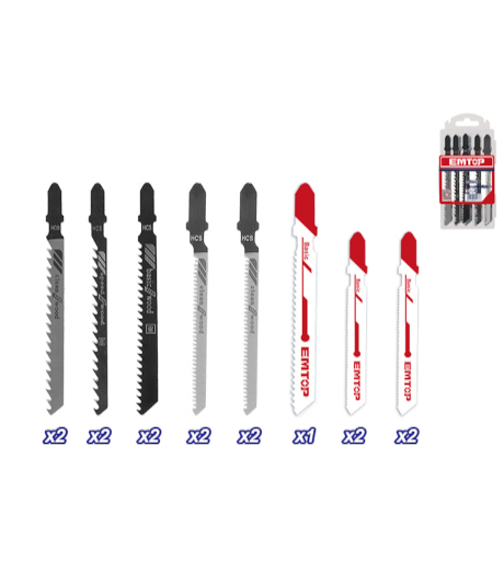 BLÍSTER RIGIDO 15 SIERRAS CALADORA EMTOP