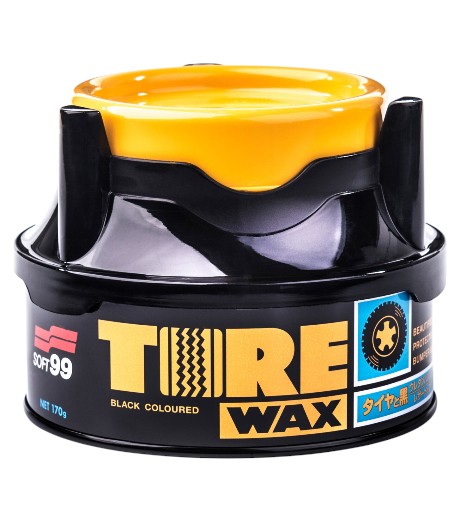 CERA PARA NEUMÁTICOS Y GOMAS TIRE BLACK WAX