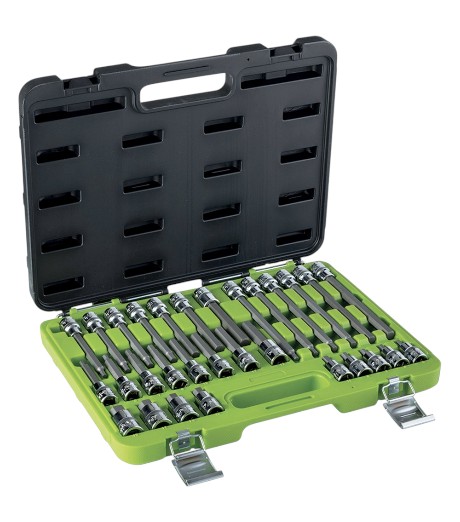 JUEGO 30 PUNTAS VASO HEXAGONAL DE 1/2