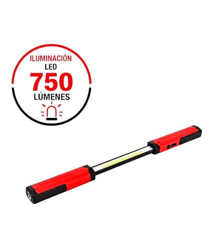 LINTERNA DE TRABAJO LED RECARGABLE 750 LM