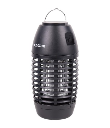 LAMPARA LED ANTI-INSECTOS A BATERIA 80M2