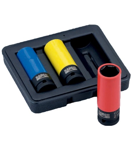 JUEGO 3 VASOS RECUBIERTOS BAHCO