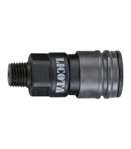 ENCHUFE UNIVERSAL RÁPIDO ROSCA MACHO 1/4