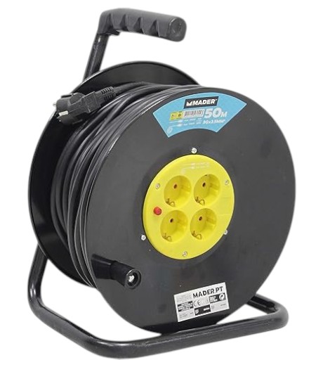 ENROLLADOR MANUAL 50M X 2.5MM2