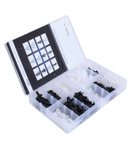 SURTIDO CLIPS TAPICERÍA MITSUBISHI 370 PCS