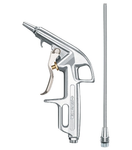 PISTOLA AIRE ALUMINIO 2 BOQUILLAS