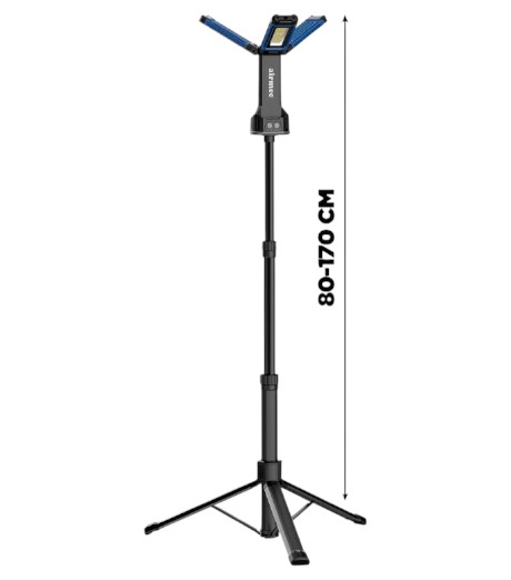 TRIPODE LED TELESCÓPICO BATERÍA 4000 LM