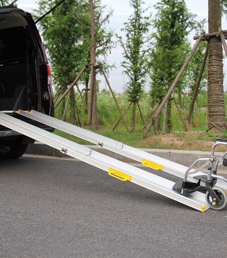 JUEGO RAMPAS ( 2PCS ) TELESCOPICAS 150CM 270 KGS