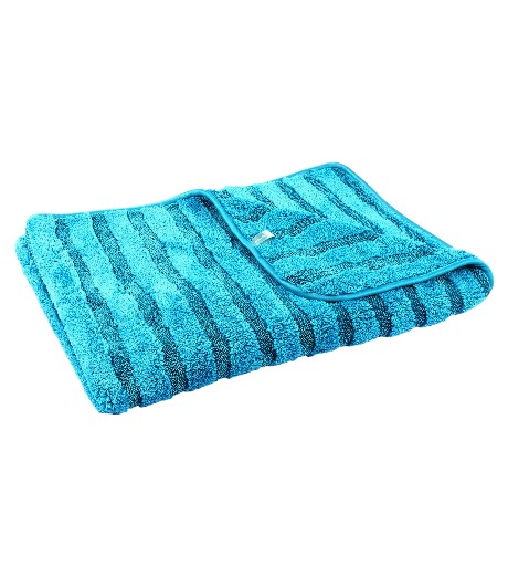 TOALLA MICROFIBRA VORTEX TURQUESA 60X90CM