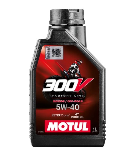 MOTUL 300V FACTORY LINE OFF ROAD 5W40 4T